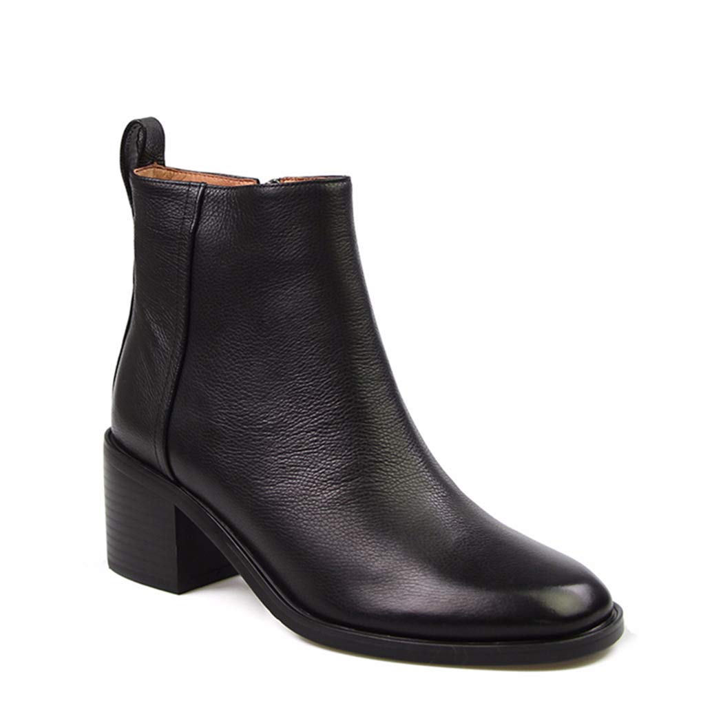 women's genuine leather ankle boots