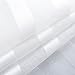 Kitchen Tier Curtains 24 inch White Tier Curtains for Bathroom Striped Cafe Curtains Sheer Small Curtains Grommet Top, 2 Panels