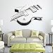 9321 Art Guitar Wall Stickers DIY Home Decorations Music Wall Decals Living Room