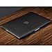 LENTION Hard Case for MacBook Pro (Retina, 15-inch, Mid 2012 to Mid 2015) - Model A1398, with Keyboard Cover and Port Plugs, Matte Finish Case with Rubber Feet (Frost Black)