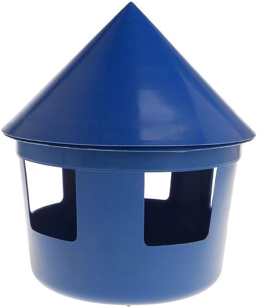 Blue Stor Dove Pigeon Feeding Room Design Cover Feeding Food Dispenser Sandbox Multifunctional pet Bird Parrot Container Supplies-as Show-