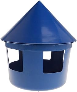 Blue Stor Dove Pigeon Feeding Room Design Cover Feeding Food Dispenser Sandbox Multifunctional pet Bird Parrot Container Supplies-as Show-