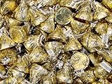 Hershey's Kisses Gold Candy With Almonds, 4.1 pounds