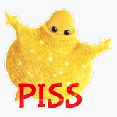 MAGNET Special Edition Yellow Piss Boohbah Magnet Vinyl Magnetic Sticker 20 mil - Size 5"