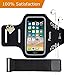Phone Armband, Pavora iPhone Armband for iPhone X, 8, 7, 6, 6S, 5 SE, Water Resistant, Fingerprint Access, Card Holder, Free 6