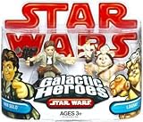 Star Wars Galactic Heroes: Han Solo & Logray Ewok Toy