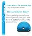 Sykiila 4200 mAh Iphone SE 5 5S 5C Battery Case Universal Rechargeable Backup Portable Charger External Power Case Pack for Iphone SE 5 5S 5C with Kickstand Holder Support Blue