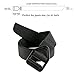 JasGood Tactical Military Mens Belts For Men Outdoor Army Belt Nylon,Black,49.2Inch