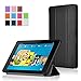 Fire HD 6 Case - Exact Amazon Fire HD 6 Case [SLENDER Series] - Ultra Slim Lightweight Smart-Shell Stand Case for Amazon Fire HD 6 (2014) (With Auto Wakes/Sleep Function) Black