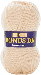 Sirdar Hayfield Bonus DK Double Knitting Biscuit 100g