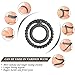 Silicone Dual Penis Ring, Premium Stretchy Longer Harder Stronger Erection Cock Ring Better Sex Erection Enhancing and Orgasm Sex Toy for Male Couple