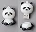 Leegoal Creative 8GB Panda Shape USB Memory Stick Flash Drive,Black and White