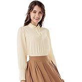 SCARLET DARKNESS Gothic Victorian Blouse Tops for Women 2026 Cotton Long Sleeve Renaissance Shirt