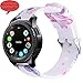 Antemart Gear S3 Frontier Band, 22mm Silicone Quick Release Strap Compatible with Samsung Gear S3 Frontier/Classic/Galaxy Watch 46mm/Huawei Watch 2 Classic/AMAZFIT Smart Watch/Pebble Time Steel