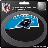 NFL Carolina Panthers Kids Quick Toss Softee Football, Blue, Small