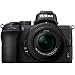 Nikon Z50 Mirrorless Camera Body 4K UHD DX-Format NIKKOR Z DX 16-50mm F3.5-6.3 VR Lens Bundle w/Deco Gear Photography Backpack + Photo Video LED + Filter Kit + Tripod + 64GB + Software & Accessoriesthumb 1
