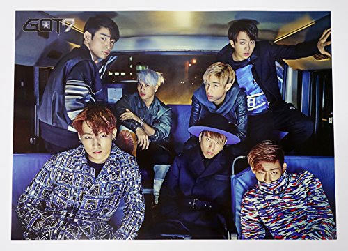 GOT7 - 12 PHOTO POSTERS + STICKER SET A3 Size Bromide