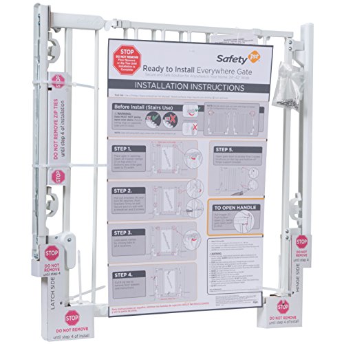 Safety 1st Ready To Install Everywhere Gate, White Pricepulse