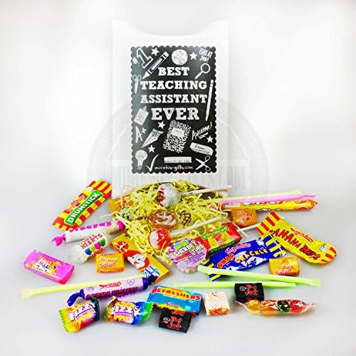 Best Teaching Assistant Ever Retro Sweet Gift Pouch By Moreton Gifts Retro Sweet End Of Term Gift