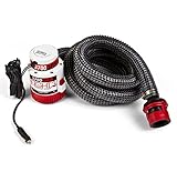 Eight.3 Sub Pump 3700GPH 12V 20AMP Fuse Ballast Pump