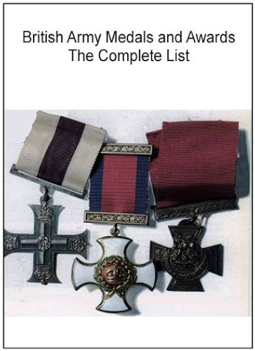 Download British Army Medals and Awards - The Complete List (English Edition) PDF