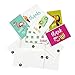 Best Paper Greetings 48 Pack Blank Summer Thank You Cards with Envelopes for Pool Parties, 6 Tropical Designs (4x6 In)