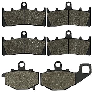 Cyleto Remblokken voor en achter voor Kawasaki ZX6R ZX600 1998-2002 ZZR600 ZX 600 2005-2008 ZX6R ZX 636cc 2002 ZX-9R ZX…