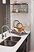 Collapsible Bamboo Drying Dish Rack - 2 Tier Level Folding Dish Rack for Counter Top - Quick Dry - Wooden Wood Dish Drainer - Kitchen Drying Utensils & Dishes - Plates Bowls - Easy Clean - Foldable
