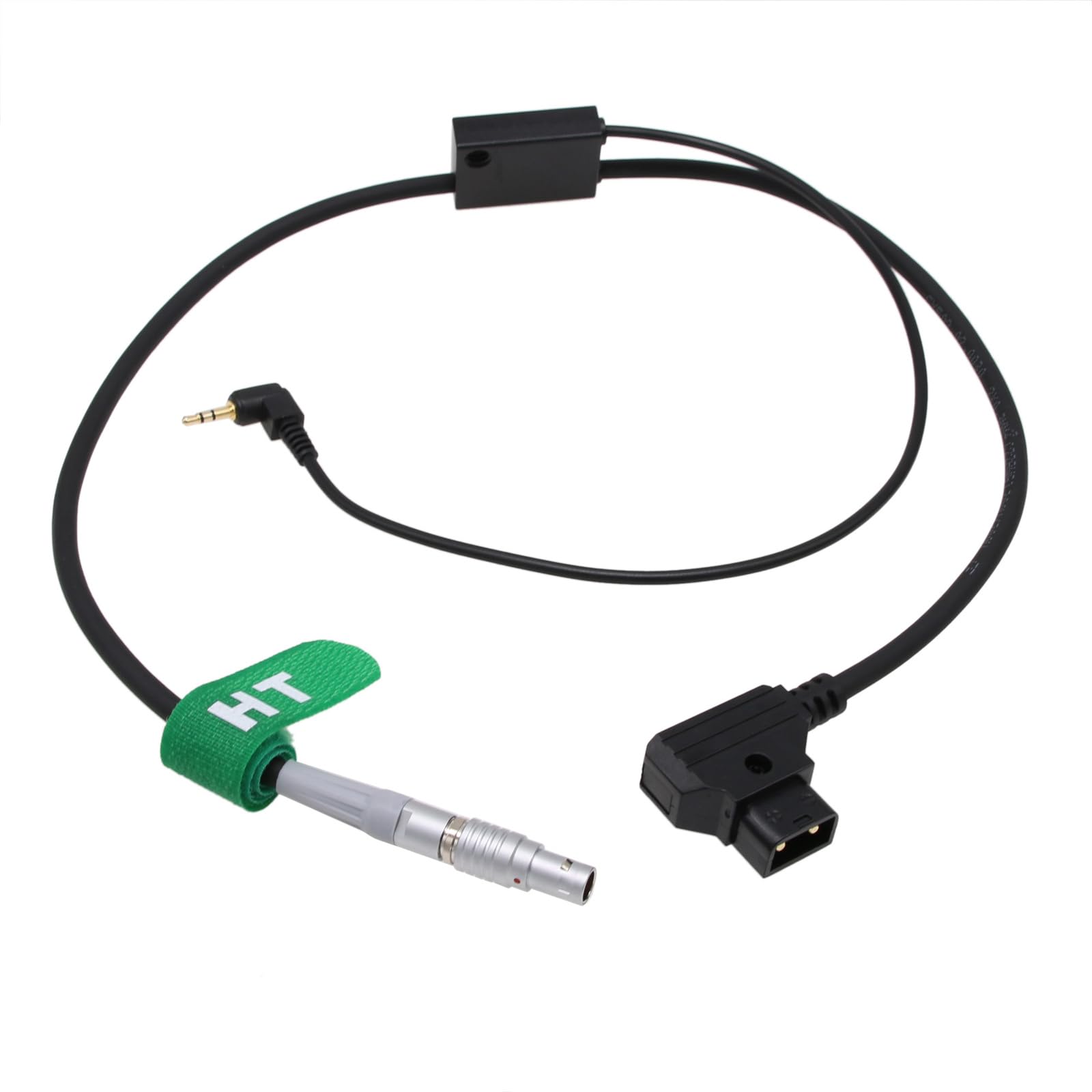 HangTon Run Stop Cable for ARRI Hi-5 cforce mini RF to Sony FX6 FX9 FS5 FS7, Canon C400 C300 C500, Blackmagic Ursa Mini Pro Camera, LANC D-Tap to CAM 7 Pin 60cm