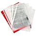Sheet Protectors 8.5 x 11 Top Loading Page-Protectors-Clear-Sheet-Protectors for 3 Ring Binders Letter Size 200PCS