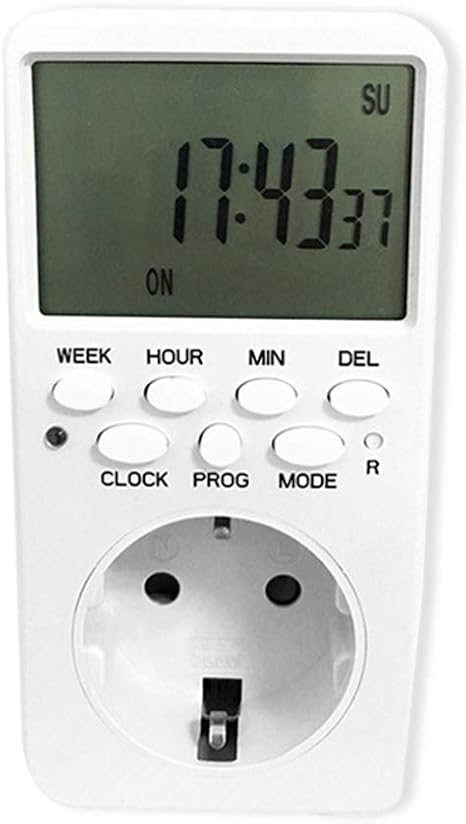 MLYDW Smart Socket Energiespar Timer programmierbare elektronische Digitale Timer EU Stecker Smart Home Haushaltsgerte MLYDW Smart Socket Energiespar Timer programmierbare elektronische Digitale Timer EU Stecker Smart Home Haushaltsgerte
