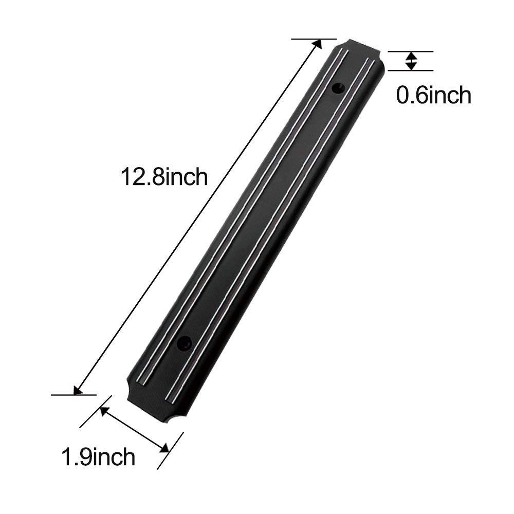 Knife Holder,Magnetic Knife Strip with Multipurpose Use as Knife Holder,Knife Rack,Knife Strip,Kitchen Utensil Holder,Tool Holder,Art Supply Organizer & Home Organizer
