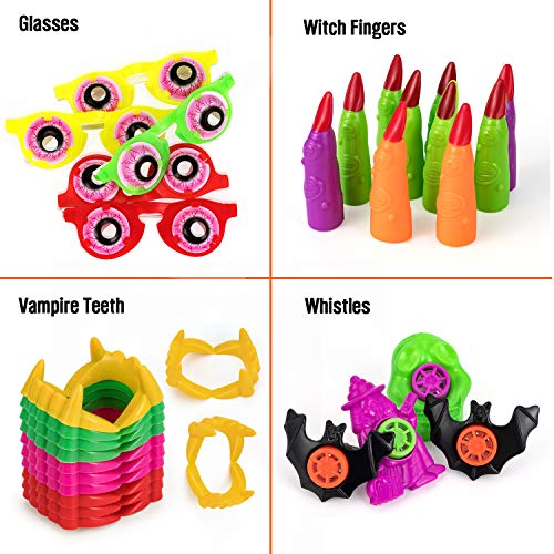 Dlala 100 PCS Party Favors Toy Assortment for Kids Bulk Toys Pinata Fillers, Carnival Prizes, Classroom Rewards, Treasure Chest Toys, Goodie Bags, Fools Toys Gift box