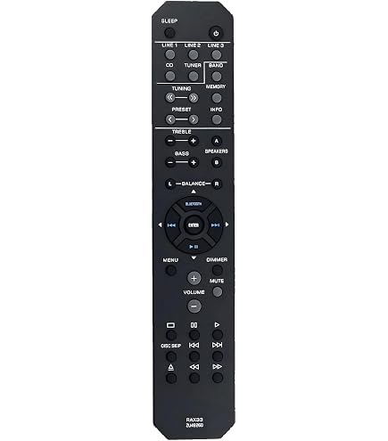 RAX33 ZU49260 Replacement Remote Control Applicable for Yamaha