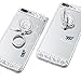 Caka iPhone 7 Plus 8 Plus Case, Rhinestone Series Glitter Luxury Cute Shiny Bling Mirror Makeup Case for Girls with Ring Kickstand Diamond TPU Case for iPhone 7 Plus 8 Plus (Silver)