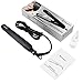 Miuphro Steam Hair Straightener, Salon Hair Straightening Iron with Titanium Plate + Adjustable Temperatures +Locking Switch, Heats up Fast+ Portable Professional Vapor Flat Iron