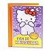 Hallmark Halloween Greeting Card for Girl (Hello Kitty Wearable Hair Barrette)
