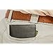 E Elton Men's Genuine Lambskin Soft Leather Hipster Bifold Wallet Black