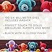 Darice Black Solid Eyes with Washers, 6mm