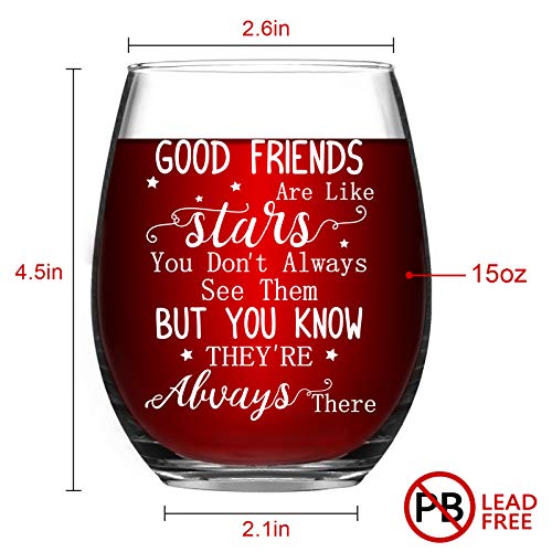 Funny Wine Glass Quote Hand Painted Best Friends Gift Aftcra atelier