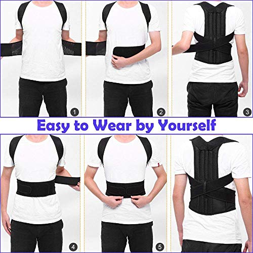 Back Brace Posture Corrector for Women and Men Back Lumbar Support