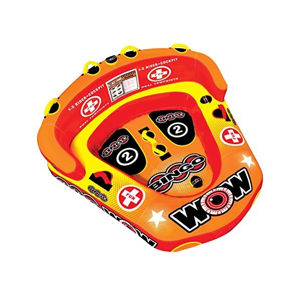 WOW-World-of-Watersports-Bingo-Inflatable-Secure-Cockpit-Seating-Towable-Front-and-Back-Tow-Points