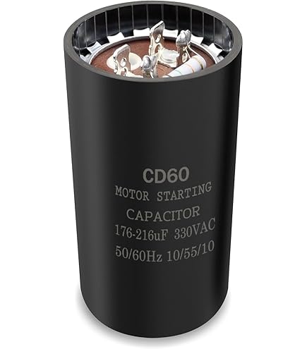 A7075‼️ 176-216 MFD x 330 Start Capacitor # 091A176B330DE8X