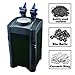 Jebao 4-Stage Aquarium Canister Filter 320 GPH (404 with Media Kits)