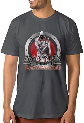 MAYOYIAII Men's Assassins Creed T Shirts DeepHeather