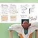 [Black Friday Special] Dry Erase Wall Decal with Dry Erase Marker [ Life of the Party ] Over 6 Ft of Adhesive Whiteboard Turns Any Surface Into Monthly Calendar or Weekly List