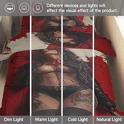 Sexy Girl Twin XL Dorm Bedding 3 Piece Sexy Naked