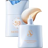 SACE LADY Color-Changing Tinted Moisturizer Spf 50 Waterproof | Medium Coverage Skin Tint For Mature Skin, Lightweight &amp; Hydrating Daily Foundation Makeup (03-Sun Beige)