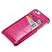 iPhone 6S Plus Case, iPhone 6 Plus Case, Joopapa iPhone 6/6S Plus Wallet Case, Leather Wallet Case back Cover with 2 Credit Card/ID Card Slots for Apple iPhone 6S Plus / iPhone 6 Plus (Pink)