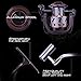 Sougayilang Fishing Reel Spinning -12+1BB Ultralight Smooth Powerful Spinning Reels for Freshwater Saltwater Bass Fishing